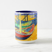 Mug Bateaux De Pêche Plage Saintes-Maries Van Gogh Fin (Centre)