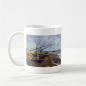Mug Bateaux de pêche sur la plage (Gauche)