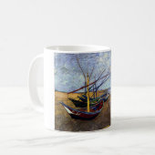 Mug Bateaux de pêche sur la plage (Devant gauche)