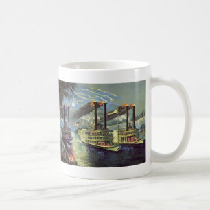 Mug Bateaux de transport et de voyage vintage bateaux 