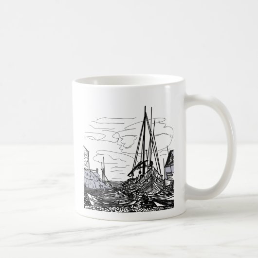 Mug bateaux en mer (Droite)