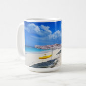 Mug Bateaux et chaises de plage (Devant gauche)