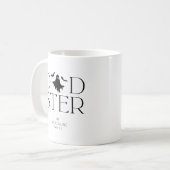 Mug Bateaux fantômes noirs modernes Halloween Dadster  (Devant gauche)