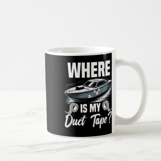 Mug Bateaux Rc Bateau Télécommandé Croisière Ruban Adh (Droite)