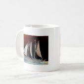Mug Bateaux sous voile (Devant gauche)