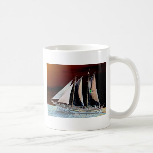 Mug Bateaux sous voile (Droite)