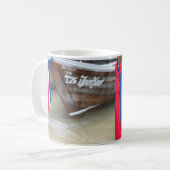Mug Bateaux sur les îles de phi de phi de la plage |, (Devant gauche)
