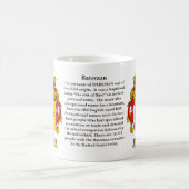 Mug Bateman, l'origine, la signification et la crête (Centre)