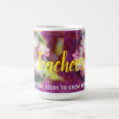 Mug Batik pourpre Musique des enseignants (Centre)