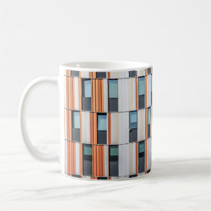 Mug Bâtiment blanc et orange