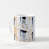 Mug Bâtiment blanc et orange (Devant gauche)