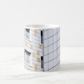 Mug Bâtiment blanc et orange (Centre)