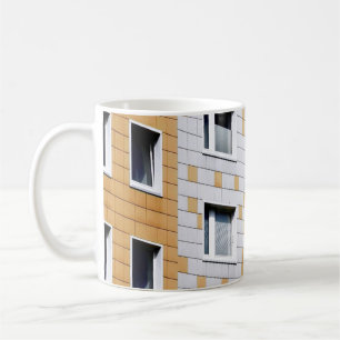 Mug Bâtiment blanc et orange
