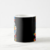 Mug Bâtiment Blocs Briques 5 ans Awesome Anniversaire (Centre)