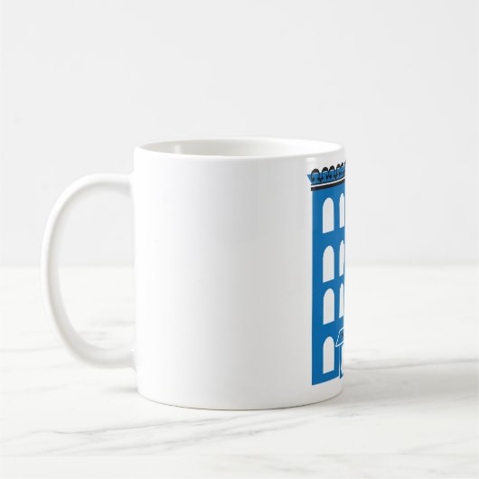 Mug Bâtiment Blue (Gauche)