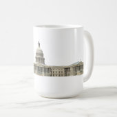 Mug Bâtiment capitale des USA : Washington DC (Devant droit)