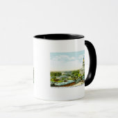 Mug Bâtiment centennal de capitol, Springfield, (Devant droit)