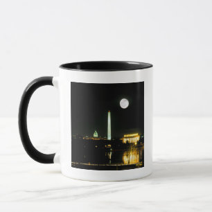 Mug Bâtiment de capitol, le Lincoln Memorial,