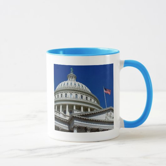 Mug Bâtiment de capitol, Washington, Etats-Unis (Droite)