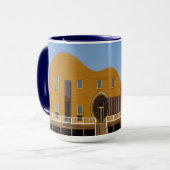 Mug Bâtiment de guitare (Devant gauche)