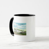 Mug Bâtiment de la base aérienne de Sampson (Devant gauche)
