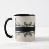 Mug Bâtiment de rue vintage Algérie Alger (Gauche)