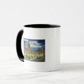 Mug Bâtiment Delaware et Hudson Co. à la nuit (Devant gauche)