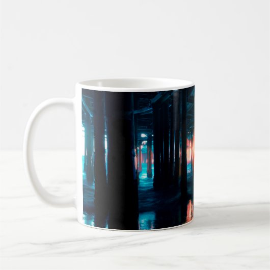 MUG BÂTIMENT D'INFRASTRUCTURE EN MÉTAL NOIR (Gauche)