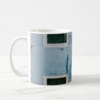 MUG BÂTIMENT EN BÉTON BLEU DE 2 ÉTAGES