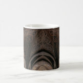 Mug Bâtiment en bois Brown et noir intérieur (Centre)