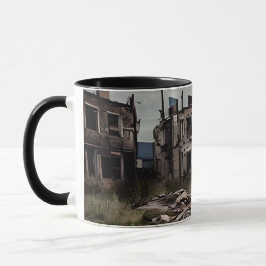 Mug Bâtiments abandonnés après Apocalypse (Gauche)