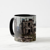 Mug Bâtiments abandonnés après Apocalypse (Devant gauche)