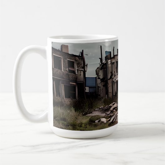 Mug Bâtiments abandonnés après Apocalypse (Gauche)