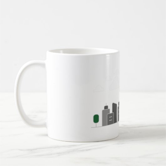 Mug bâtiments architecture ville (Gauche)