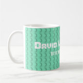 Mug Bâtiments turquoise (Gauche)