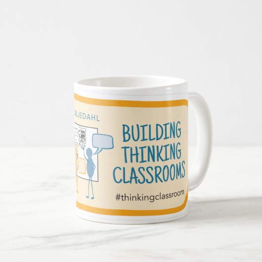 Mug Bâtir des salles de classe de réflexion (Devant droit)