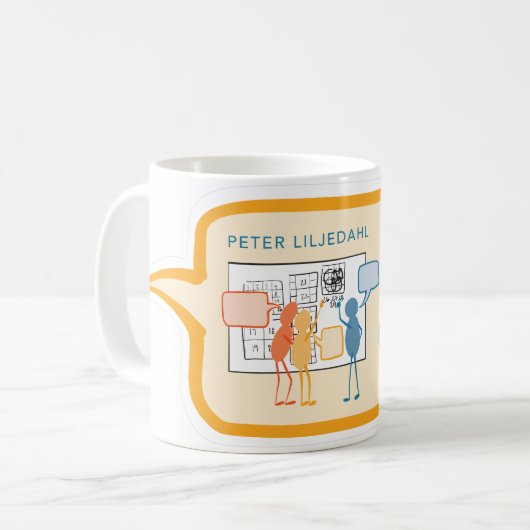 Mug Bâtir des salles de classe de réflexion (Devant gauche)