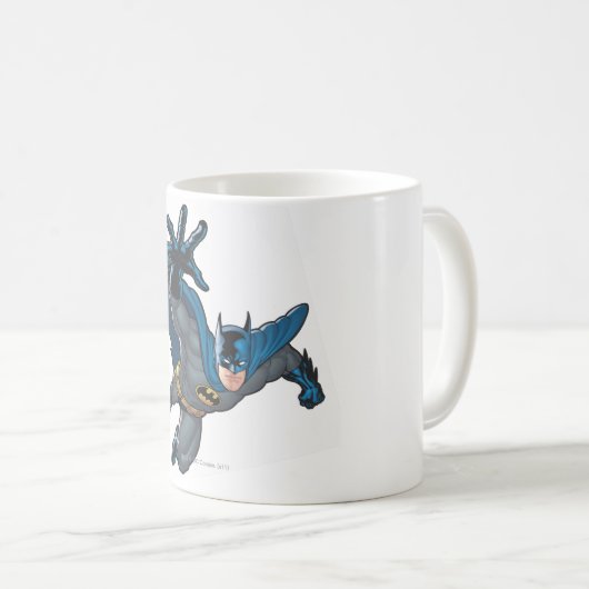 Mug Batman Arrive En Avant (Devant droit)