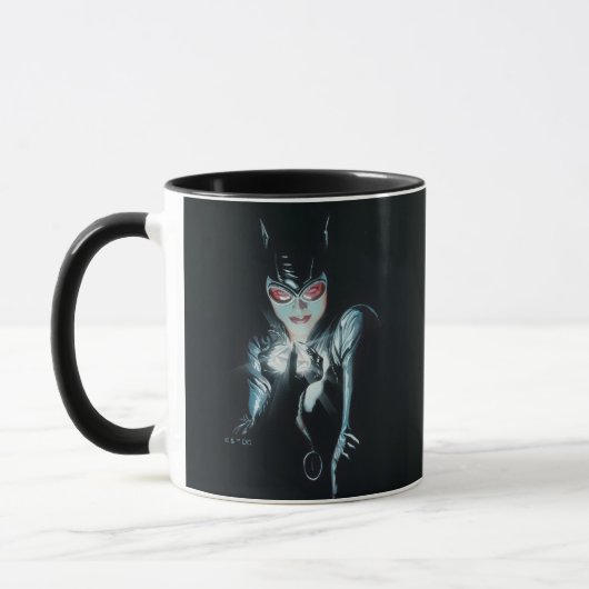 Mug Batman Catwoman Faces of Evil Cover Illustration (Gauche)