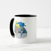 Mug Batman Et Robin En Course (Devant gauche)