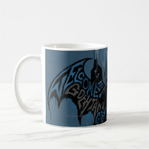 Mug Batman Gotham City Paint Drip Graphic
