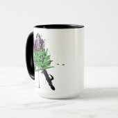 Mug Batman | Joker Clown Prince of Crime Ink Art (Devant gauche)