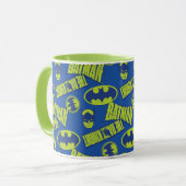 Mug Batman - Le Motif du Chevalier foncé (Devant gauche)