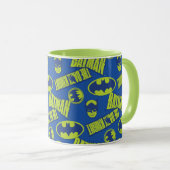 Mug Batman - Le Motif du Chevalier foncé (Devant droit)