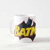 Mug Batman | Logo de l'ancienne école (Devant gauche)