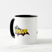 Mug Batman | Logo de l'ancienne école (Devant gauche)