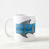 Mug Batman | Logo de nom bleu (Gauche)