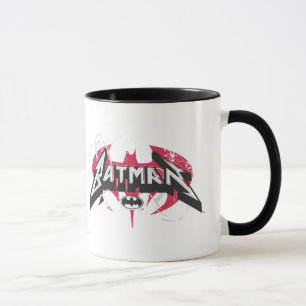 Mug Batman Logo rouge et noir