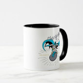 Mug Batman Surfing - Chargement ! (Devant droit)