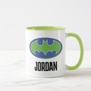 Mug Batman   Symbole pourpre et vert